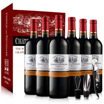 图利斯法国原酒进口图利斯酒庄系列干红葡萄酒750ml整箱6支 图利斯法国原酒进口图利斯酒庄系列干红葡萄酒750ml整箱6支