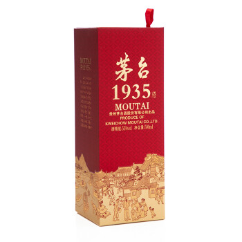 茅台1935酱香酒白酒53度500ml单瓶装 茅台1935酱香酒白酒53度500ml单瓶装